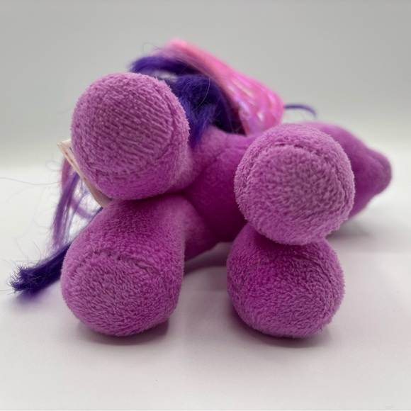 Twilight Sparkle My Little Pony Ty Beanie Baby Tags 7" Plush 2014 Pink Purple - Picture 11 of 12